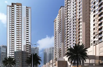 Apartment - 1 Bedroom - 2 Bathrooms for sale in Ajman One - Phase 2 - Ajman Downtown - Ajman