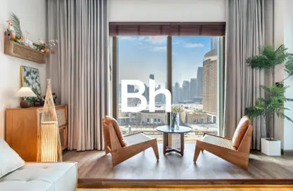 Apartment - 2 Bedrooms - 2 Bathrooms for rent in Downtown Views II Tower 2 - Downtown Views II - Downtown Dubai - Dubai