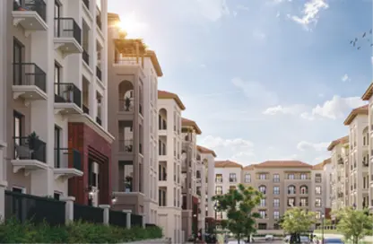 Apartment - Studio - 1 Bathroom for sale in Bloom Living - Zayed City (Khalifa City C) - Khalifa City - Abu Dhabi