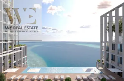 Apartment - 2 Bedrooms - 3 Bathrooms for sale in Corniche Tower - Ajman Corniche Road - Ajman