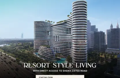 Apartment - Studio - 1 Bathroom for sale in Binghatti Aquarise - Business Bay - Dubai