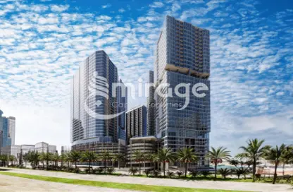 Outdoor Building image for: Office Space - Studio - 3 Bathrooms for sale in Radiant Square - City Of Lights - Al Reem Island - Abu Dhabi, Image 1