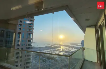 Apartment - 2 Bedrooms - 2 Bathrooms for rent in Ocean Heights - Dubai Marina - Dubai