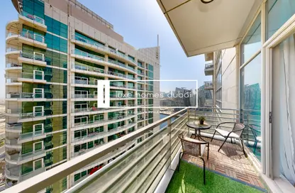 Apartment - 1 Bedroom - 2 Bathrooms for rent in Hamilton Tower - Business Bay - Dubai