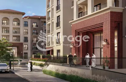Apartment - Studio - 1 Bathroom for sale in Bloom Living - Zayed City (Khalifa City C) - Khalifa City - Abu Dhabi