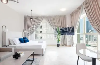 Apartment - Studio - 1 Bathroom for rent in Marina Heights 2 - Marina Square - Al Reem Island - Abu Dhabi