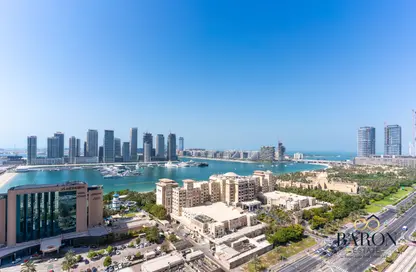 Apartment - 3 Bedrooms - 5 Bathrooms for rent in Ocean Heights - Dubai Marina - Dubai