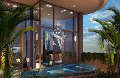 صورة لـ حوض سباحة شقة - 2 غرف نوم - 3 حمامات للبيع في 48 باركسايد - ارجان - دبي ، صورة رقم 1