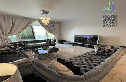 Apartment - 3 Bedrooms - 4 Bathrooms for rent in Oasis Tower - Al Rashidiya 1 - Al Rashidiya - Ajman