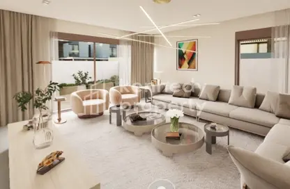 Living Room image for: Villa - 5 Bedrooms for sale in Saadiyat Lagoons - Saadiyat Island - Abu Dhabi, Image 1