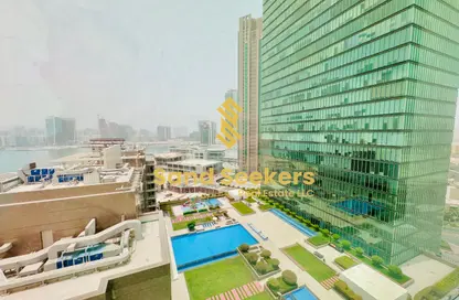 Apartment - 2 Bedrooms - 3 Bathrooms for rent in Marina Bay - City Of Lights - Al Reem Island - Abu Dhabi