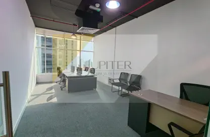 Business Centre - Studio - 1 Bathroom for rent in Clover Bay Tower - Business Bay - Dubai