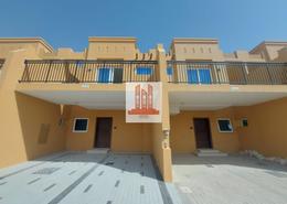 Outdoor Building image for: Townhouse - 3 bedrooms - 3 bathrooms for rent in Aknan Villas - Damac Hills 2 - Dubai, Image 1
