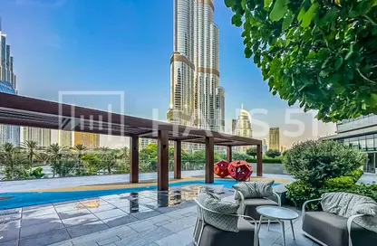 شقة - 2 غرف نوم - 2 حمامات للايجار في العنوان رزيدنسز برج الأوبرا دبي 2 - ذو ادراس ريزيدنس دبي أوبرا - دبي وسط المدينة - دبي