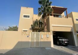 Outdoor Building image for: Townhouse - 3 bedrooms - 4 bathrooms for sale in Qattouf Community - Al Raha Gardens - Abu Dhabi, Image 1