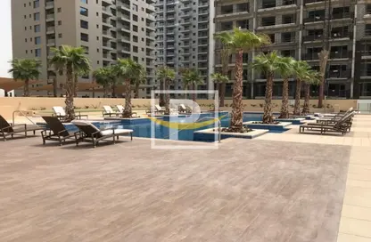 Outdoor Building image for: Apartment - 2 Bedrooms - 3 Bathrooms for rent in Ghalia - District 18 - Jumeirah Village Circle - Dubai, Image 1