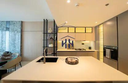 صورة لـ مطبخ شقة - 2 غرف نوم - 3 حمامات للبيع في حدائق هادئة - ديسكوفري غاردنز - دبي ، صورة رقم 1