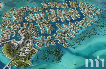صورة لـ موقع على الخريطة فيلا - 4 غرف نوم - 5 حمامات للبيع في فلل جزيرة رمحان - جزيرة رمحان - أبوظبي ، صورة رقم 1