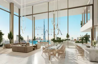 Apartment - 4 Bedrooms - 5 Bathrooms for sale in Fairmont Residences Solara Tower - Downtown Dubai - Dubai