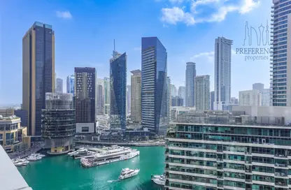 Apartment - 1 Bedroom - 2 Bathrooms for rent in Bay Central - Dubai Marina - Dubai