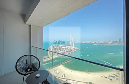 Balcony image for: Apartment - 3 Bedrooms - 3 Bathrooms for rent in The Address Dubai Marina - Dubai Marina - Dubai, Image 1