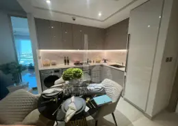 صورة لـ مطبخ شقة - غرفة نوم - 1 حمام للبيع في عزيزي ريفيرا 35 - ميدان واحد - ميدان - دبي ، صورة رقم 1
