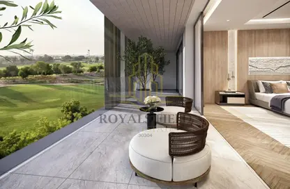 Terrace image for: Villa - 6 Bedrooms - 7 Bathrooms for sale in The Magnolia Collection - Signature Mansions - Jumeirah Golf Estates - Dubai, Image 1