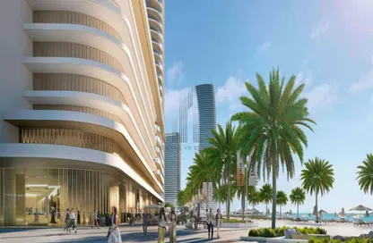 Outdoor Building image for: Apartment - 1 Bedroom - 1 Bathroom for sale in Grand Bleu Tower 2 - EMAAR Beachfront - Dubai Harbour - Dubai, Image 1
