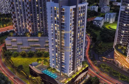 شقة - 1 حمام للبيع في برج سينشري - الخليج التجاري - دبي