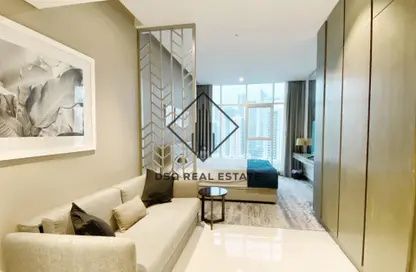 Apartment - Studio - 1 Bathroom for rent in PRIVE BY DAMAC (B) - DAMAC Maison Privé - Business Bay - Dubai