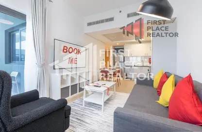 Apartment - 2 Bedrooms - 1 Bathroom for rent in The Nook 1 - The Nook - Wasl Gate - Dubai