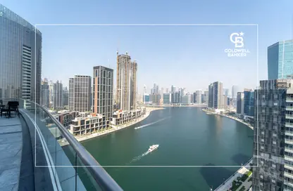 شقة - 3 غرف نوم - 4 حمامات للبيع في برج وارف الغربي - الخليج التجاري - دبي