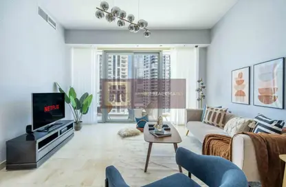 Living Room image for: Apartment - 3 Bedrooms - 4 Bathrooms for rent in Dubai Creek Harbour (The Lagoons) - Dubai, Image 1