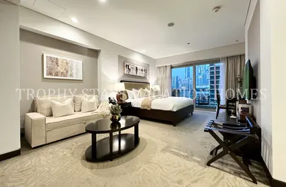 Apartment - Studio - 1 Bathroom for rent in JW Marriott Hotel Marina - Dubai Marina - Dubai