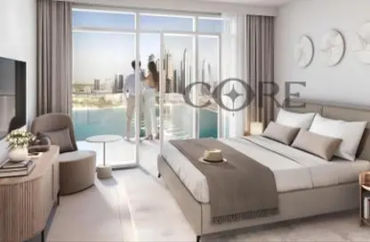 Apartment - 2 Bedrooms - 3 Bathrooms for sale in Beach Mansion - EMAAR Beachfront - Dubai Harbour - Dubai