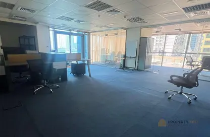 Office Space - Studio - 1 Bathroom for rent in Indigo Tower - JLT Cluster D - Jumeirah Lake Towers - Dubai
