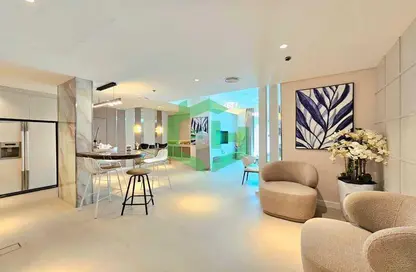 Apartment - 3 Bedrooms - 3 Bathrooms for rent in Marina View Tower A - Marina View - Dubai Marina - Dubai