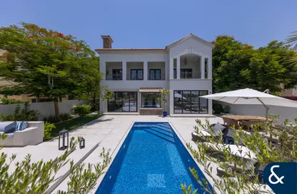 Villa - 5 Bedrooms - 4 Bathrooms for rent in Flame Tree Ridge - Fire - Jumeirah Golf Estates - Dubai