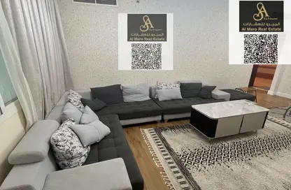 Apartment - 2 Bedrooms - 2 Bathrooms for rent in Orient Tower 1 - Orient Towers - Al Bustan - Ajman