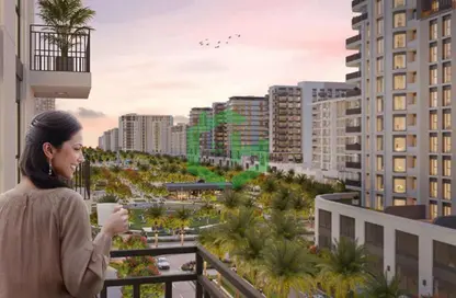 Apartment - 1 Bedroom - 2 Bathrooms for sale in Nshama Camden - Town Square - Dubai