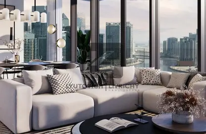 Apartment - 1 Bedroom - 2 Bathrooms for sale in Peninsula Four - Peninsula - Business Bay - Dubai