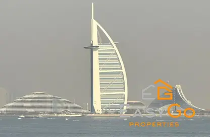 النزل و الشقق الفندقية - غرفة نوم - 1 حمام للايجار في عزيزي مينا - نخلة جميرا - دبي