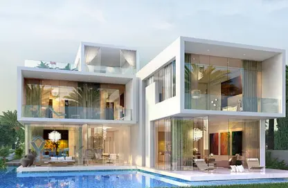 Pool image for: Villa - 3 Bedrooms - 4 Bathrooms for sale in Sanctnary - Damac Hills 2 - Dubai, Image 1
