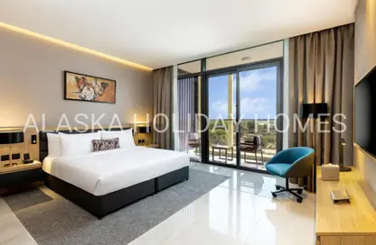 Apartment - Studio - 1 Bathroom for rent in Millennium Place Mirdif Hotel - Mirdif Hills - Mirdif - Dubai