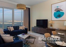 صورةغرفة المعيشة لـ: النزل و الشقق الفندقية - 2 غرف نوم - 3 حمامات للكراء في فندق وأجنحة أفاني بالم فيو - مدينة دبي الإعلامية - دبي, صورة 1