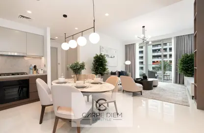 Apartment - 1 Bedroom - 1 Bathroom for rent in Beach Isle Tower 1 - Beach Isle - EMAAR Beachfront - Dubai Harbour - Dubai