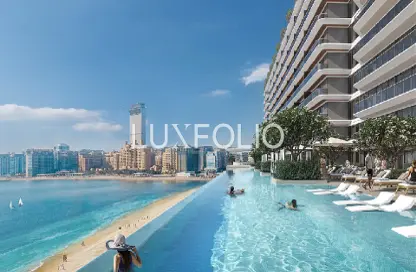 Apartment - 2 Bedrooms - 2 Bathrooms for sale in Seapoint - EMAAR Beachfront - Dubai Harbour - Dubai