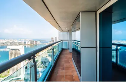Apartment - 2 Bedrooms - 3 Bathrooms for rent in Princess Tower - Dubai Marina - Dubai