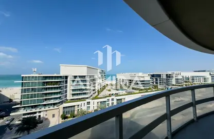 Balcony image for: Apartment - 3 Bedrooms - 4 Bathrooms for rent in Ajwan Towers - Saadiyat Cultural District - Saadiyat Island - Abu Dhabi, Image 1