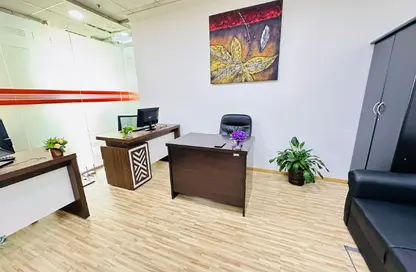 Office Space - Studio - 1 Bathroom for rent in Business Atrium Building - Oud Metha - Bur Dubai - Dubai